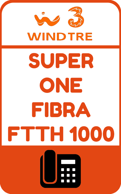 SUPER ONE FIBRA FTTH 1000